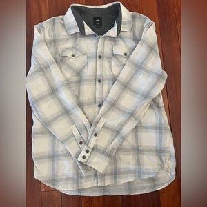 Men’s Vans Lightweight Classic Fit Flannel Size Large